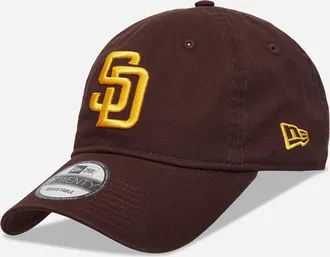 New Era San Diego Padres 9TWENTY MLB Core Classic Cap Dark Brown