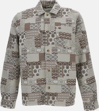 Les Deux Giacca Camicia Jacquard