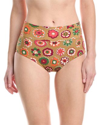 Montce Swim Full Coverage High-Rise Bikini Bottom