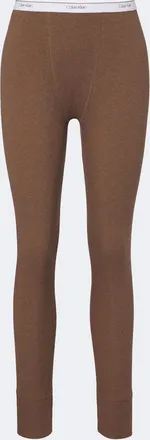 Calvin Klein Rosalie ribbed-knit cotton-blend leggings
