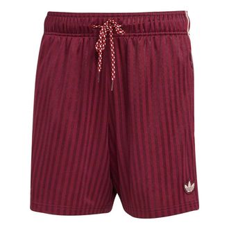 adidas FC Bayern Terrace Icons Track Shorts Red JF0598