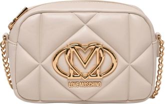 Love Moschino Tassen, Dames, Wit, ONE Size, Tracolla