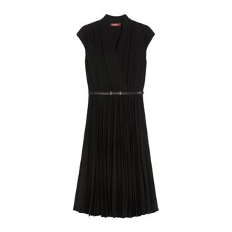Max Mara Midi Jurk - Dames - Jurken - Zwart - Maat: S