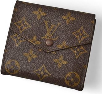Louis Vuitton Brown Monogram Monogram Wallet (Bi-Fold) (Pre-Owned)