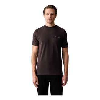 Karl Lagerfeld Camiseta - Tops - Hombre - Marr&oacute;n - 2XL