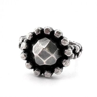 Bottega Veneta Silver Silver 925 Band Ring (Pre-Owned)