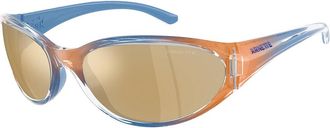 Arnette AN4368 Raven 30367P Mens Sunglasses Orange Size 64