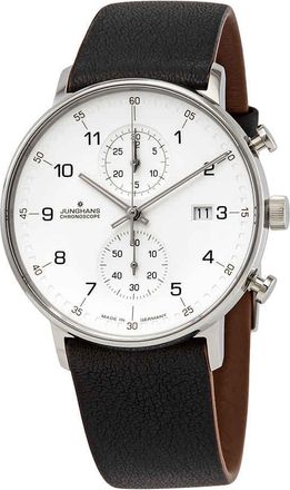 Junghans Form C Chronoscope Quartz Unisex Watch 041/4771.00