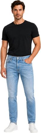 HUGO BOSS Delano-jeans voor heren, slim fit (Medium Blauw)