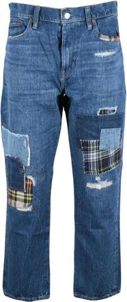 Polo Ralph Lauren Slim Boyfriend Jeans - Dames - Regular Fit Jeans - Blauw - W28 - Katoen - Jeans