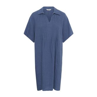 Part Two Short Dresses, female, Blue, Size: 3XL Shirt Dress
