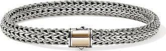 John Hardy Icon Bracelet, 6.5mm in Silver And Gold at Nordstrom, Size X-Large