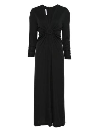 Imperial cut-out maxi dress - Black