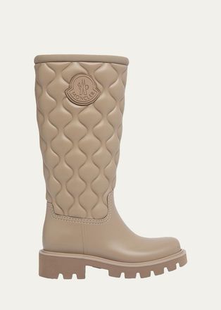Moncler Kickstream Quilted Mid-Calf Boots
