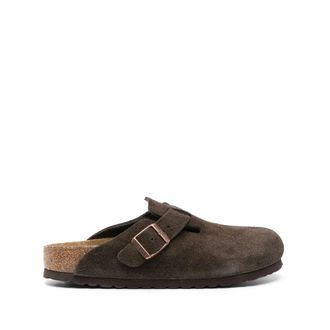 Birkenstock Boston Suede Slippers