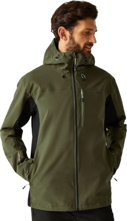 Regatta Mens Birchdale II Waterproof Jacket Breathable Lightweight Outdoor Walking Coat
