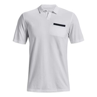 Under Armour Vanish Snap Polo Shirt White 1373690-100