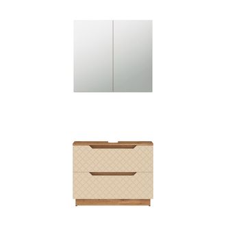 Vicco Conjunto De Muebles De Ba&ntilde;o Lotta, Cachemira, 2 Piezas, Vicco