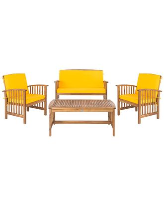 Safavieh Rocklin 4Pc Outdoor Set