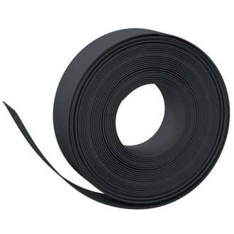 Berkfield Home Durable Garden Edgings 5 pcs Black 10 m 15 cm Polyethylene