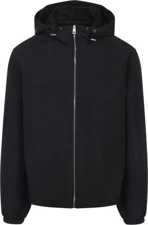 Givenchy Stijlvolle Windbreaker Jas voor Mannen - Heren - Zomerjassen - Zwart - M - Jassen