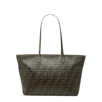 Fendi Pre-owned Tote Bags, female, Brown, Size: ONE SIZE Pre-owned Vintage Tote Bag