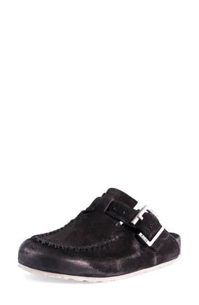 A.S.98 Ronson Whipstitch Mule in Black at Nordstrom, Size 39