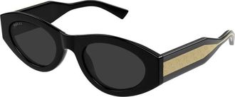 Gucci Sunglasses, unisex, Black, Size: 55 MM Gg2065S Sunglasses
