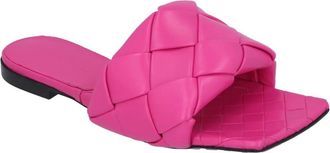 Bottega Veneta Sandalen - Lido Flat Sandal Pink - Gr. 36 (EU) - in Rosa - für Damen