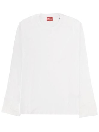 Diesel Kristian Cotton Crewneck Long-Sleeve T-Shirt