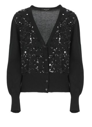 マイカアンドディール MICA&DEAL sequins short cardigan （BLACK） マイカアンドディール MICA&DEAL sequins short cardigan