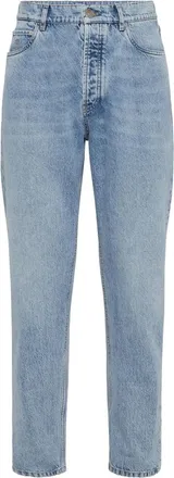 Brunello Cucinelli Logo-patch Jeans