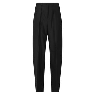 IVY OAK Rechte broek - Dames - Broeken - Zwart - Maat: S Leer
