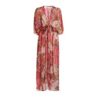 Guess Maxi Dresses, female, Multicolor, Size: S Eryn Dress
