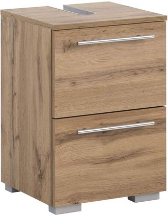 Schildmeyer Carlos 148584 - Mobile sottolavabo, finitura rovere rustico, 40,2 x 59,1 x 35 cm