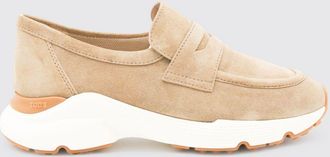 Tod's Mocassino in pelle scamosciata con traversina e suola in gomma