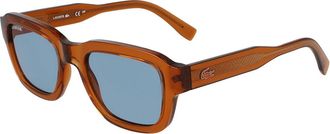 Lacoste L6048S 210 Mens Sunglasses Brown Size 51