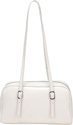 Generic Green Commuter Shoulder Bags For Women Luxury Designer Handbags Pure Color Causal Bag(White)