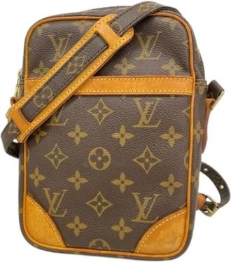 Louis Vuitton Pre-owned Cross Body Bags, female, Brown, Size: ONE SIZE Pre-owned Vintage Monogram Canvas Shoulder Bag
