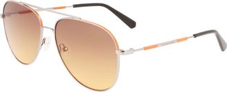 Calvin Klein Jeans CKJ22201S 012 Mens Sunglasses Grey Size 59