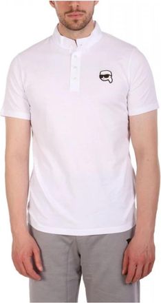 Karl Lagerfeld Polo Shirt - Heren - Polos - Wit - M - Tops