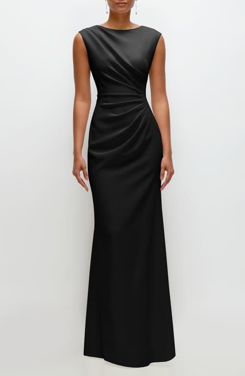 オールインワン・サロペット Antonelli Satin Evening Dress With Deep Neckline Antonelli Satin Evening Dress With Deep Neckline from
