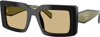 Prada PR D01S Zonnebril - unisex - Zonnebrillen - Zwart - 52 MM - Accessoires