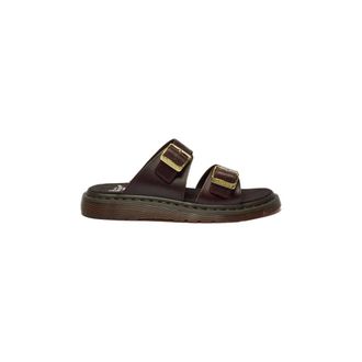 Dr. Martens Schoenen, Dames, Bruin, 40 EU, Slippers