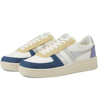 Gola Grandslam Quadrant Sneakers Womens Off-White Lifestyle Shoes HTAT1773