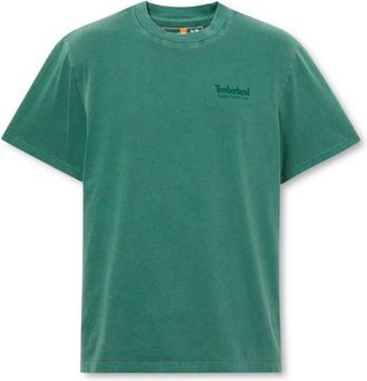 Timberland Rugged Active Gear Back Graphic Tee T-Shirt f&uuml;r Herren | gr&uuml;n