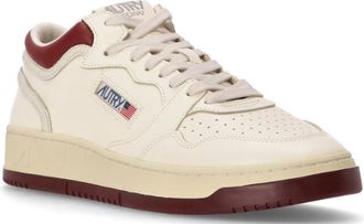 Autry White Lace Up Sneakers
