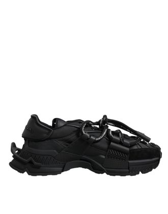 Dolce & Gabbana Mens Portofino Sneakers Cs1798 Style - Black - Size EU 39