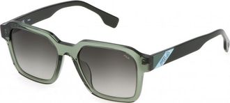 Fila Womens SFI458-5206W5 SFI458 52 5206W5 Sunglasses - Green - One Size