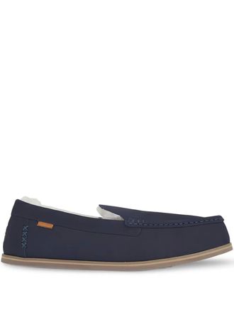 Hari Mari slip-on slippers - men - Fabric/Fabric/Rubber - 12 - Blue